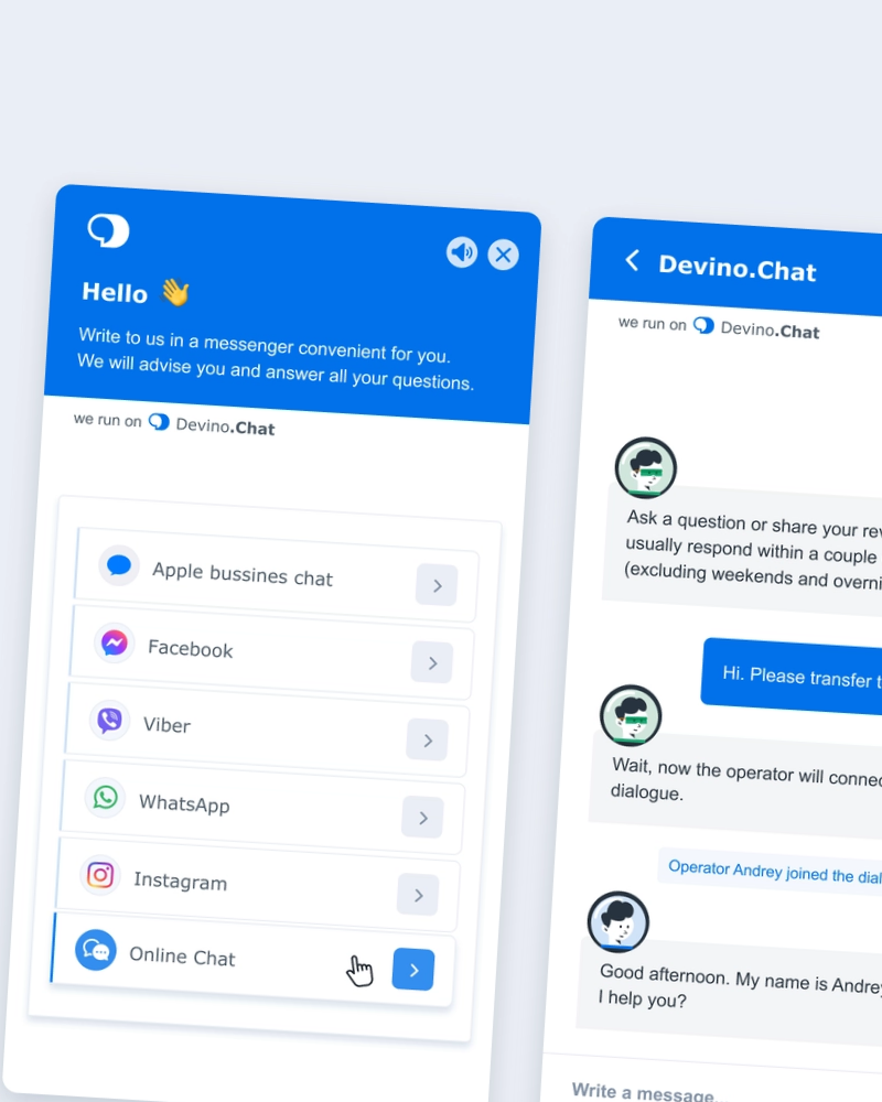 Cover image for Devino.Chat